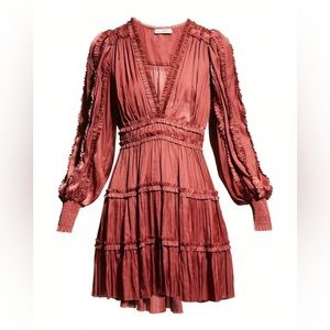 NWOT Ulla Johnson Amara Dress in Desert Rose. Size 2.